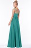 ColsBM Shelby Emerald Green Glamorous Empire Sleeveless Chiffon Ruching Bridesmaid Dresses