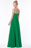 ColsBM Shelby Green Glamorous Empire Sleeveless Chiffon Ruching Bridesmaid Dresses