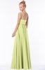ColsBM Shelby Lime Green Glamorous Empire Sleeveless Chiffon Ruching Bridesmaid Dresses