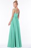 ColsBM Shelby Mint Green Glamorous Empire Sleeveless Chiffon Ruching Bridesmaid Dresses