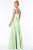ColsBM Shelby Pale Green Glamorous Empire Sleeveless Chiffon Ruching Bridesmaid Dresses