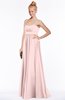 ColsBM Shelby Pastel Pink Glamorous Empire Sleeveless Chiffon Ruching Bridesmaid Dresses