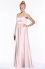 ColsBM Shelby Petal Pink Glamorous Empire Sleeveless Chiffon Ruching Bridesmaid Dresses