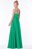 ColsBM Shelby Sea Green Glamorous Empire Sleeveless Chiffon Ruching Bridesmaid Dresses