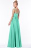 ColsBM Shelby Seafoam Green Glamorous Empire Sleeveless Chiffon Ruching Bridesmaid Dresses