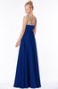 ColsBM Shelby Sodalite Blue Glamorous Empire Sleeveless Chiffon Ruching Bridesmaid Dresses