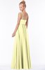 ColsBM Shelby Wax Yellow Glamorous Empire Sleeveless Chiffon Ruching Bridesmaid Dresses