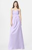 ColsBM Briley Pastel Lilac Modest Fit-n-Flare Sweetheart Sleeveless Chiffon Floor Length Bridesmaid Dresses