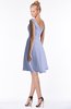 ColsBM Chloe Lavender Classic Fit-n-Flare Zip up Chiffon Knee Length Ruching Bridesmaid Dresses