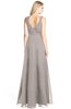 ColsBM Ashlyn Fawn Luxury A-line V-neck Zip up Floor Length Bridesmaid Dresses