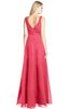ColsBM Ashlyn Guava Luxury A-line V-neck Zip up Floor Length Bridesmaid Dresses