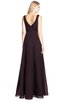 ColsBM Ashlyn Italian Plum Luxury A-line V-neck Zip up Floor Length Bridesmaid Dresses