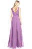 ColsBM Ashlyn Orchid Luxury A-line V-neck Zip up Floor Length Bridesmaid Dresses