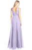 ColsBM Ashlyn Pastel Lilac Luxury A-line V-neck Zip up Floor Length Bridesmaid Dresses