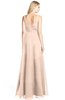 ColsBM Ashlyn Peach Puree Luxury A-line V-neck Zip up Floor Length Bridesmaid Dresses
