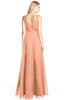ColsBM Ashlyn Salmon Luxury A-line V-neck Zip up Floor Length Bridesmaid Dresses