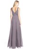 ColsBM Ashlyn Sea Fog Luxury A-line V-neck Zip up Floor Length Bridesmaid Dresses