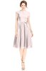 ColsBM Jane Angel Wing Mature Fit-n-Flare High Neck Zip up Chiffon Bridesmaid Dresses