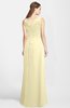ColsBM Lina Anise Flower  Fit-n-Flare V-neck Zip up Chiffon Bridesmaid Dresses