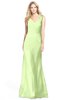 ColsBM Amina Butterfly Gorgeous Fit-n-Flare V-neck Sleeveless Chiffon Ruching Bridesmaid Dresses