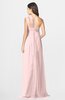 ColsBM Maddison Veiled Rose Bohemian A-line One Shoulder Zip up Chiffon30 Ruching Bridesmaid Dresses