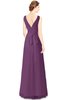 ColsBM Gayle Dahlia Classic V-neck Sleeveless Floor Length Bow Bridesmaid Dresses