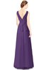ColsBM Gayle Petunia Classic V-neck Sleeveless Floor Length Bow Bridesmaid Dresses