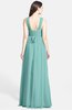 ColsBM Adele Eggshell Blue Classic Thick Straps Zip up Chiffon30 Floor Length Ribbon Bridesmaid Dresses