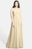 ColsBM Adele Navajo Classic Thick Straps Zip up Chiffon30 Floor Length Ribbon Bridesmaid Dresses