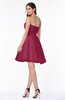 ColsBM Kairi Burgundy Plain A-line Sleeveless Zip up Chiffon30 Mini Bridesmaid Dresses