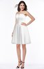 ColsBM Kairi Cloud White Plain A-line Sleeveless Zip up Chiffon30 Mini Bridesmaid Dresses