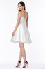 ColsBM Kairi Cloud White Plain A-line Sleeveless Zip up Chiffon30 Mini Bridesmaid Dresses