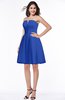 ColsBM Kairi Dazzling Blue Plain A-line Sleeveless Zip up Chiffon30 Mini Bridesmaid Dresses
