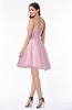 ColsBM Kairi Mist Pink Plain A-line Sleeveless Zip up Chiffon30 Mini Bridesmaid Dresses