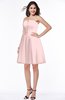 ColsBM Kairi Veiled Rose Plain A-line Sleeveless Zip up Chiffon30 Mini Bridesmaid Dresses