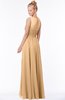 ColsBM Kyra Desert Mist Glamorous A-line Jewel Sleeveless Chiffon30 Ruching Bridesmaid Dresses