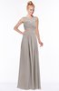 ColsBM Kyra Fawn Glamorous A-line Jewel Sleeveless Chiffon30 Ruching Bridesmaid Dresses