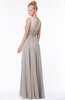 ColsBM Kyra Fawn Glamorous A-line Jewel Sleeveless Chiffon30 Ruching Bridesmaid Dresses