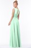 ColsBM Kyra Honeydew Glamorous A-line Jewel Sleeveless Chiffon30 Ruching Bridesmaid Dresses