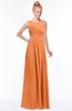 ColsBM Kyra Mango Glamorous A-line Jewel Sleeveless Chiffon30 Ruching Bridesmaid Dresses