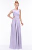 ColsBM Kyra Pastel Lilac Glamorous A-line Jewel Sleeveless Chiffon30 Ruching Bridesmaid Dresses