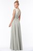 ColsBM Kyra Platinum Glamorous A-line Jewel Sleeveless Chiffon30 Ruching Bridesmaid Dresses