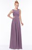 ColsBM Kyra Valerian Glamorous A-line Jewel Sleeveless Chiffon30 Ruching Bridesmaid Dresses