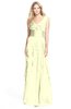 ColsBM Magnolia Cream Gorgeous A-line V-neck Chiffon30 Floor Length Bridesmaid Dresses