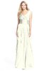ColsBM Magnolia Ivory Gorgeous A-line V-neck Chiffon30 Floor Length Bridesmaid Dresses