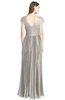 ColsBM Bryanna Ashes Of Roses Classic Fit-n-Flare V-neck Short Sleeve Zip up Chiffon Bridesmaid Dresses