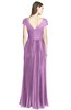 ColsBM Bryanna Orchid Classic Fit-n-Flare V-neck Short Sleeve Zip up Chiffon Bridesmaid Dresses