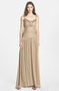 ColsBM Blakely Champagne Glamorous A-line Scoop Zip up Chiffon30 Floor Length Bridesmaid Dresses