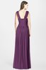 ColsBM Blakely Grape Juice Glamorous A-line Scoop Zip up Chiffon30 Floor Length Bridesmaid Dresses