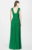 ColsBM Blakely Green Glamorous A-line Scoop Zip up Chiffon30 Floor Length Bridesmaid Dresses